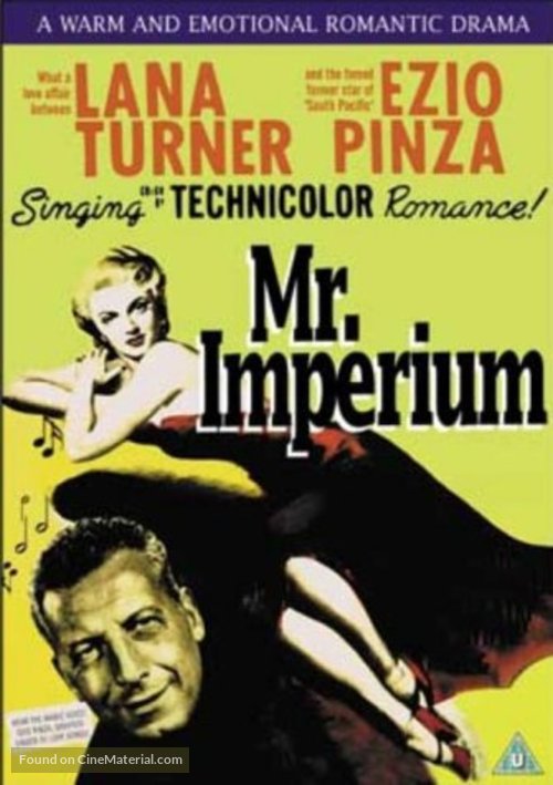 Mr. Imperium - British DVD movie cover