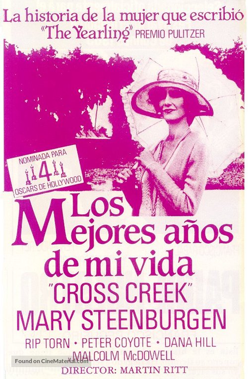 Cross Creek - Spanish Movie Poster