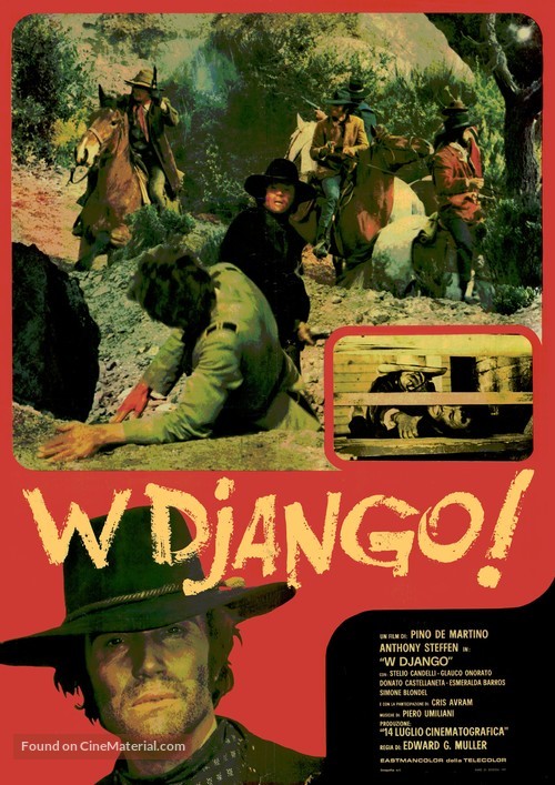 W Django! - Italian Movie Poster