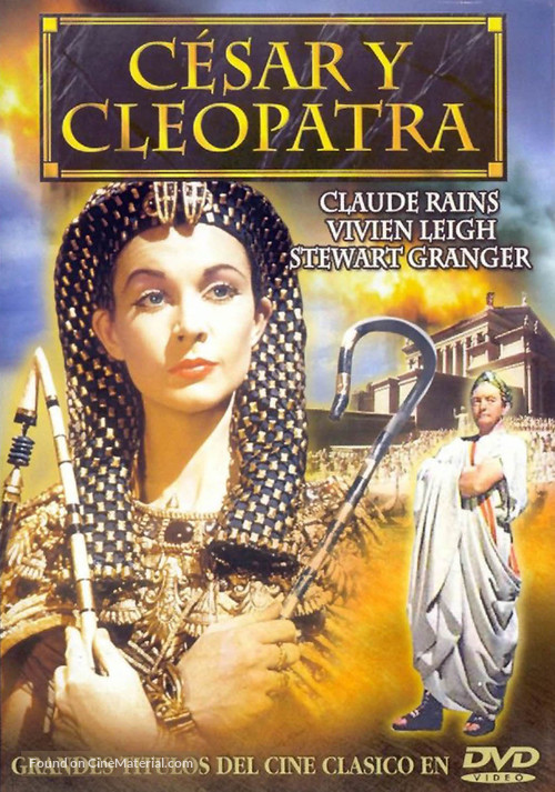 Caesar and Cleopatra - Spanish Movie Cover