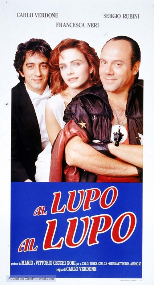 Al lupo al lupo - Italian Movie Poster