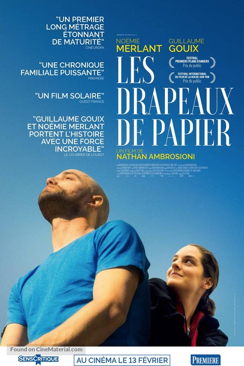 Les drapeaux de papier - French Movie Poster