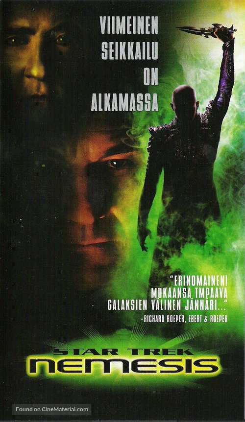 Star Trek: Nemesis - Finnish Movie Poster