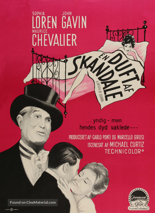 A Breath of Scandal - Danish Movie Poster