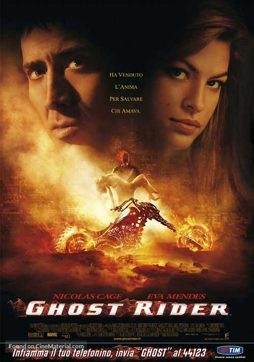 Ghost Rider - Italian Movie Poster