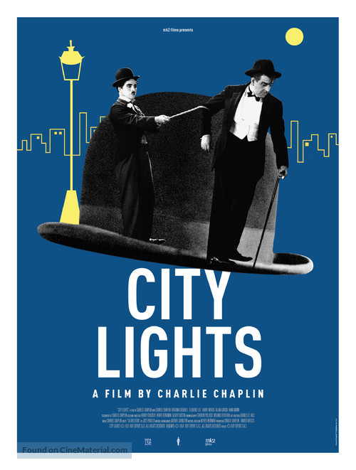 City Lights - Russian Movie Poster