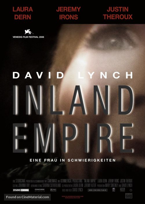 Inland Empire - German Movie Poster