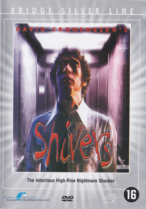 Shivers - Dutch DVD movie cover