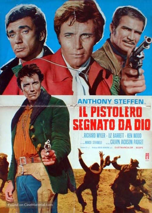 Il pistolero segnato da Dio - Italian Movie Poster