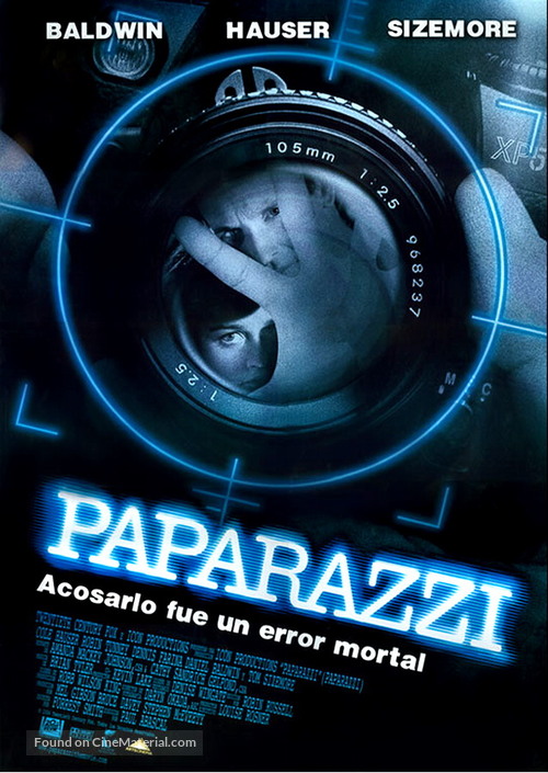 Paparazzi - Mexican poster