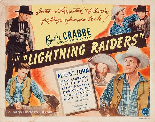 Lightning Raiders - Movie Poster