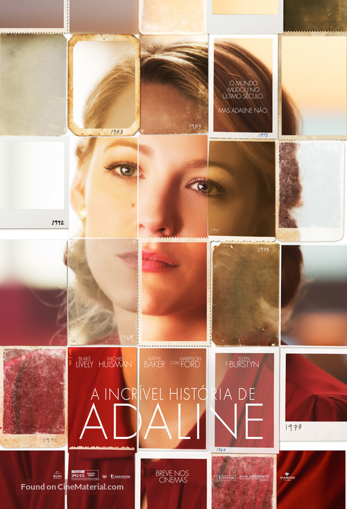 The Age of Adaline - Brazilian Movie Poster