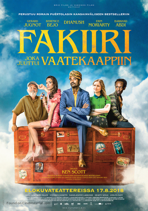 The Extraordinary Journey of the Fakir - Finnish Movie Poster