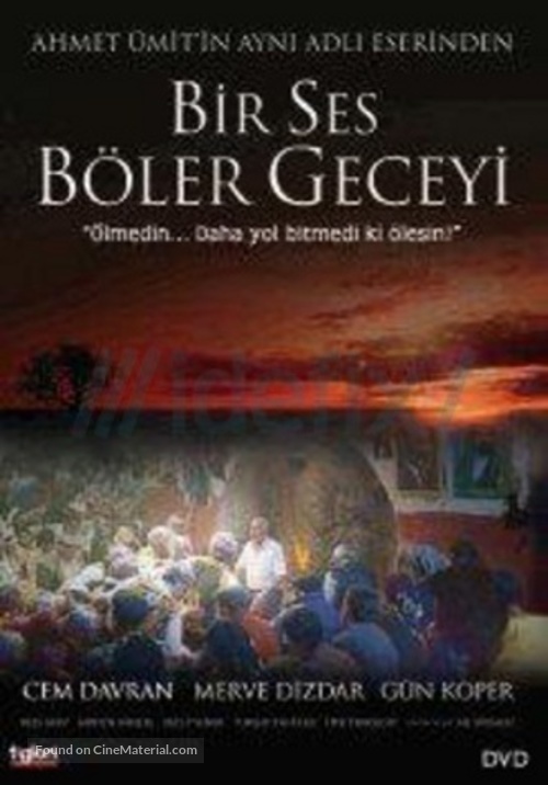 Bir ses b&ouml;ler geceyi - Turkish DVD movie cover