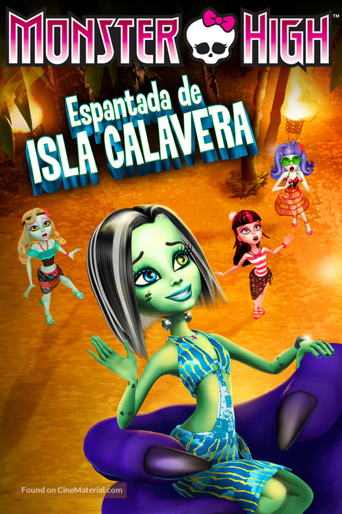 Monster High: Escape from Skull Shores - Spanish Movie Cover