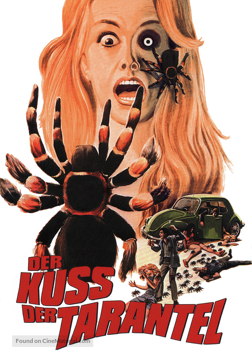 Kiss of the Tarantula - German DVD movie cover