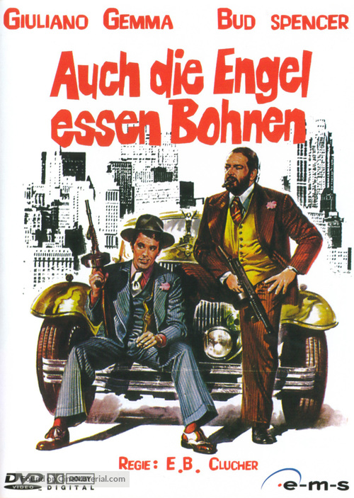 Anche Gli Angeli Mangiano Fagioli - German DVD movie cover