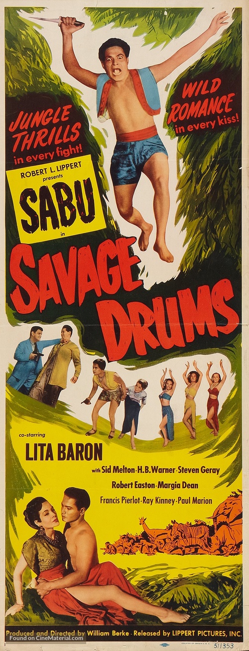 Savage Drums - Movie Poster