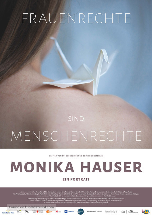 Monika Hauser: Ein Portrait - German Movie Poster