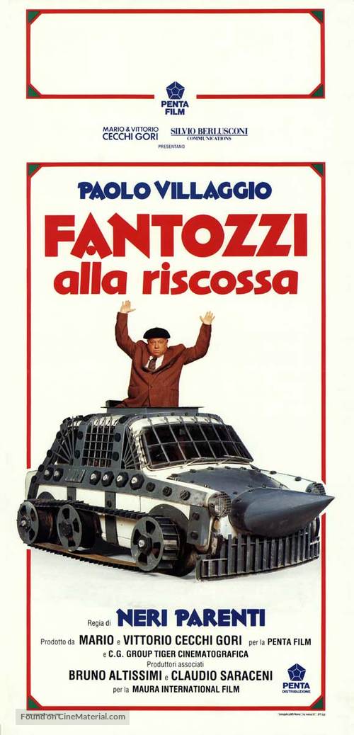 Fantozzi alla riscossa - Italian Theatrical movie poster