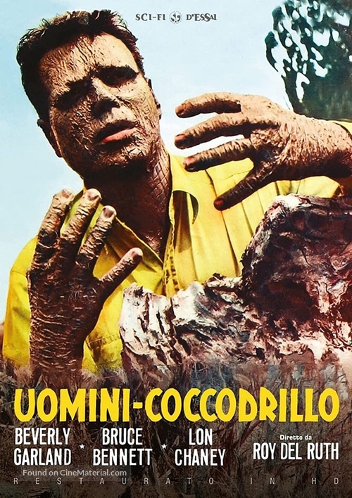 The Alligator People - Italian DVD movie cover