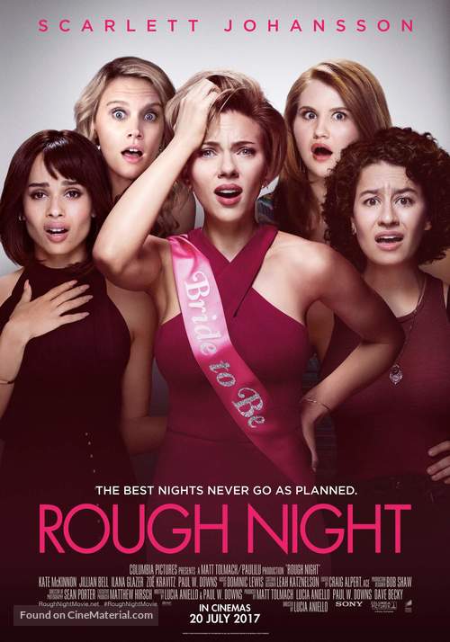 Rough Night - Malaysian Movie Poster