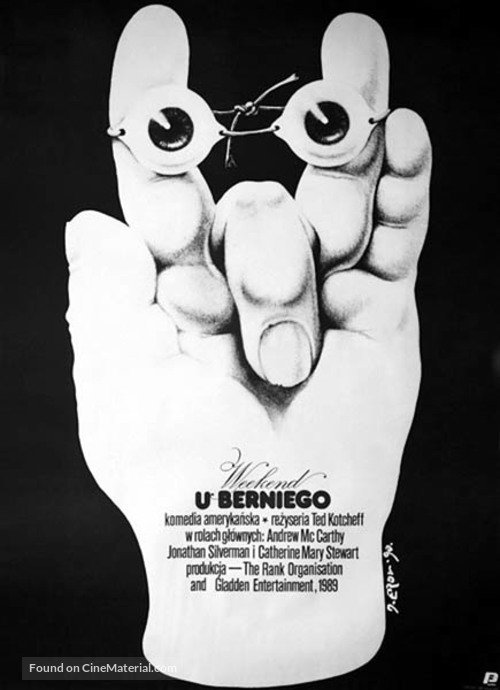Weekend at Bernie&#039;s - Polish Movie Poster