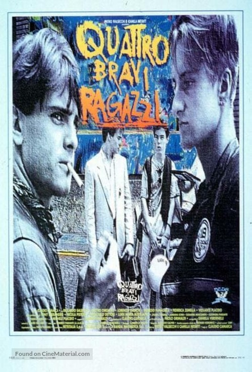 Quattro bravi ragazzi - Italian Movie Poster