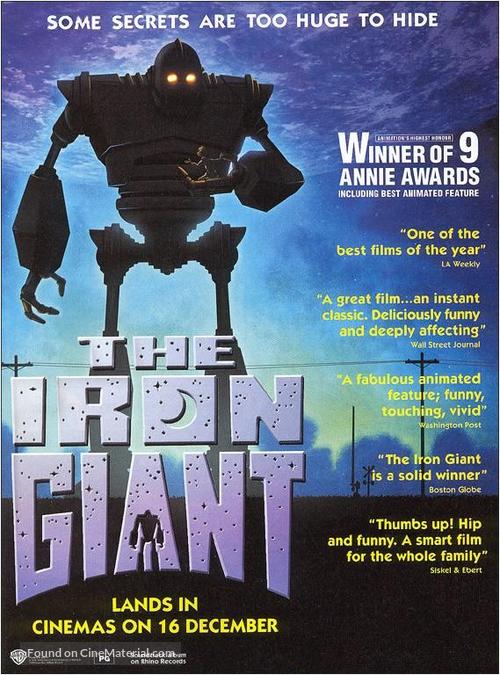 The Iron Giant - For your consideration movie poster