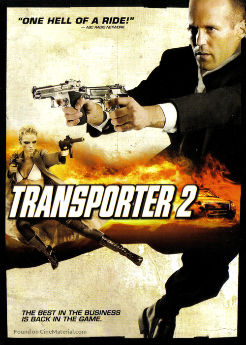 Transporter 2 - DVD movie cover