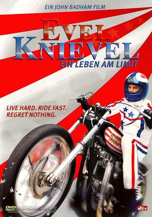 Evel Knievel - German DVD movie cover