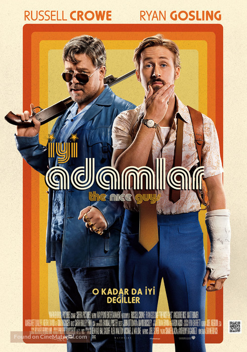 The Nice Guys - Turkish Movie Poster