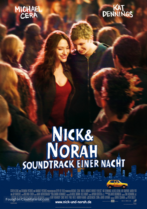 Nick and Norah&#039;s Infinite Playlist - German Movie Poster
