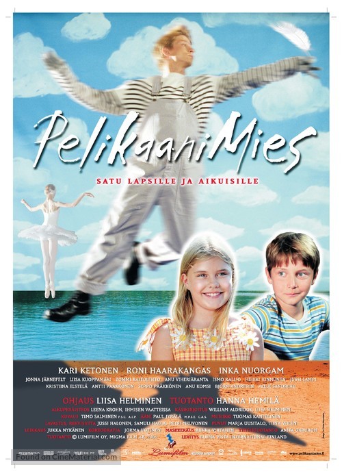 Pelikaanimies - Finnish Movie Poster