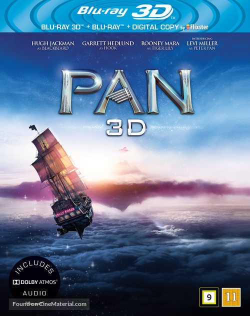Pan - Danish Blu-Ray movie cover