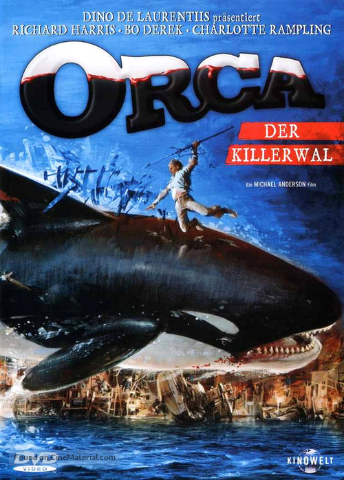 Orca - German DVD movie cover