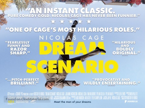 Dream Scenario - British Movie Poster