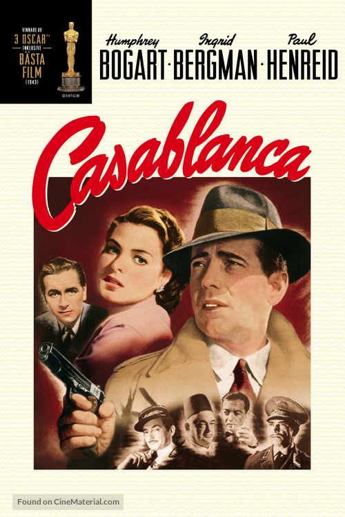 Casablanca - DVD movie cover