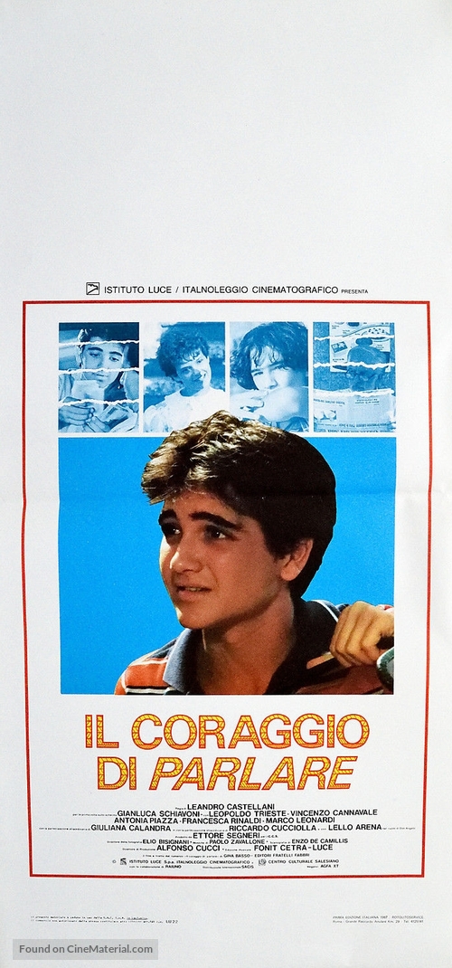 Il coraggio di parlare - Italian Movie Poster