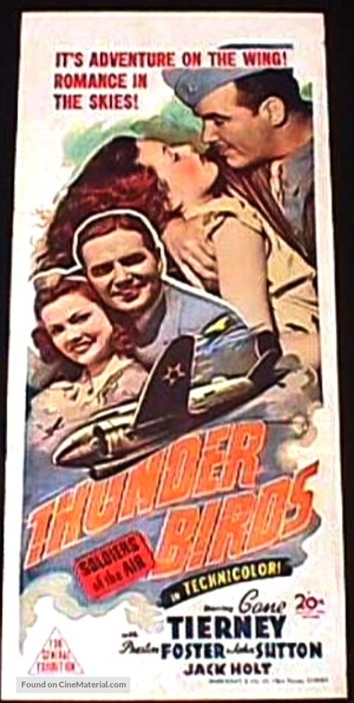 Thunder Birds - Australian Movie Poster