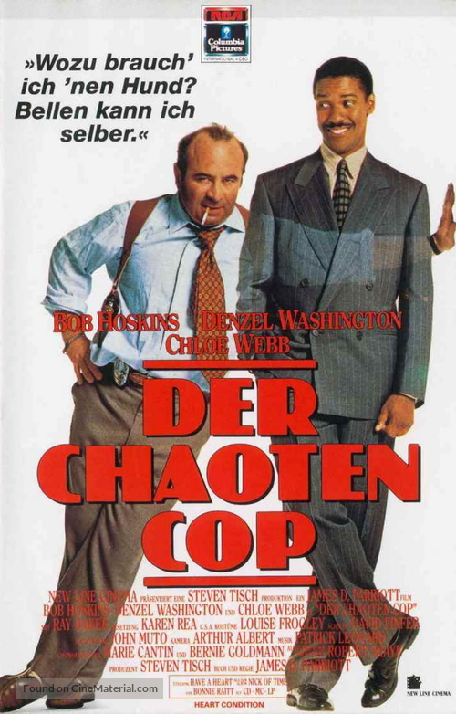 Heart Condition - German VHS movie cover
