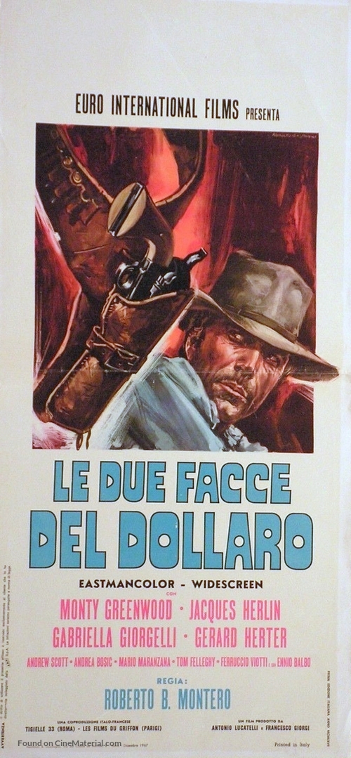 Due facce del dollaro, Le - Italian Movie Poster