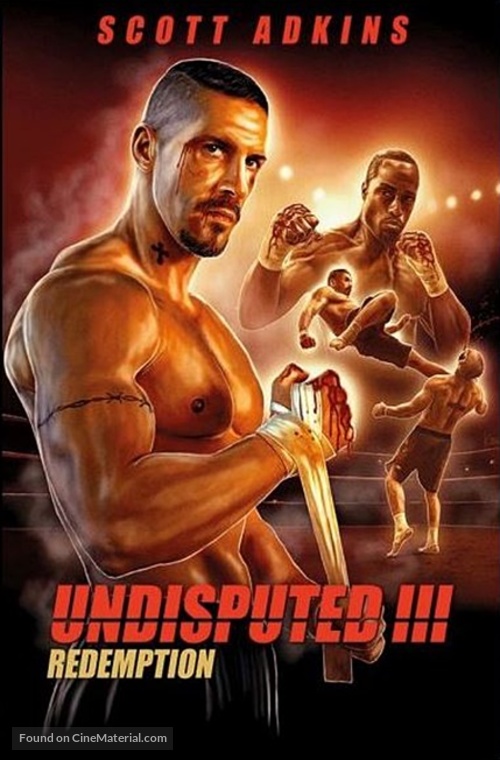 Undisputed 3 - German Blu-Ray movie cover