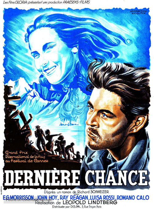 Die letzte Chance - French Movie Poster