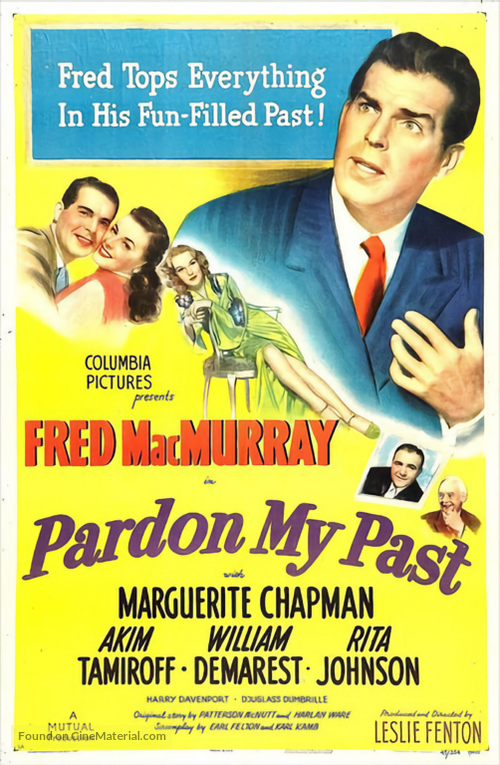 Pardon My Past - Movie Poster