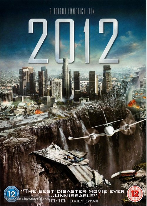 2012 - British DVD movie cover