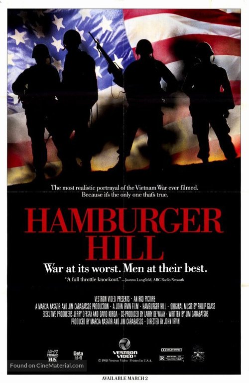 Hamburger Hill - Movie Poster