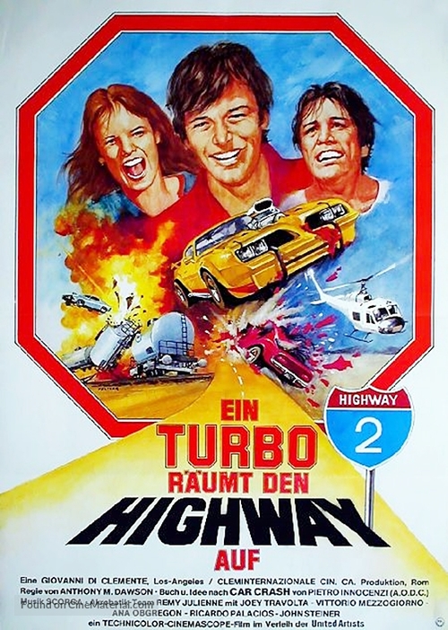 Car Crash - German Movie Poster