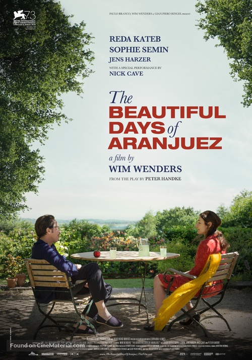 Les beaux jours d&#039;Aranjuez - French Movie Poster