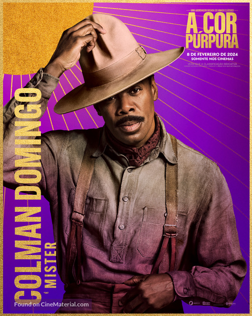 The Color Purple - Brazilian Movie Poster